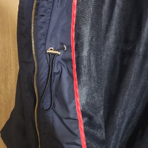 Steve Madden Navy Blue Ladies Jacket With Mesh Lining & Hood Size S/P - Picture 9 of 10